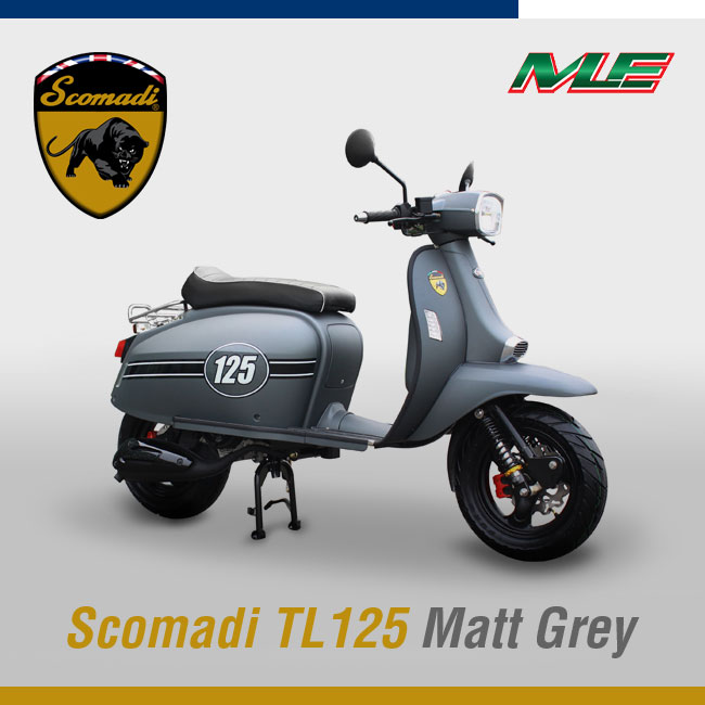 Scomadi TL125 Matt Grey